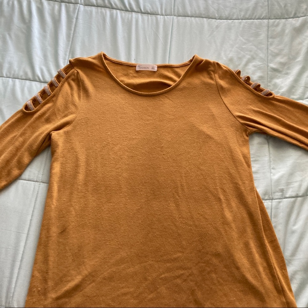 Mustard yellow long sleeve